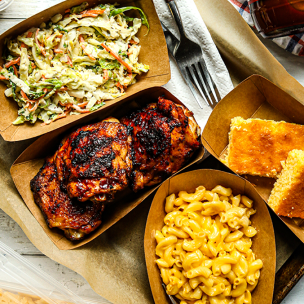 BBQ Chicken & Side Combo