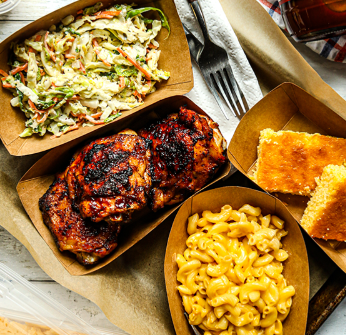 BBQ Chicken & Side Combo