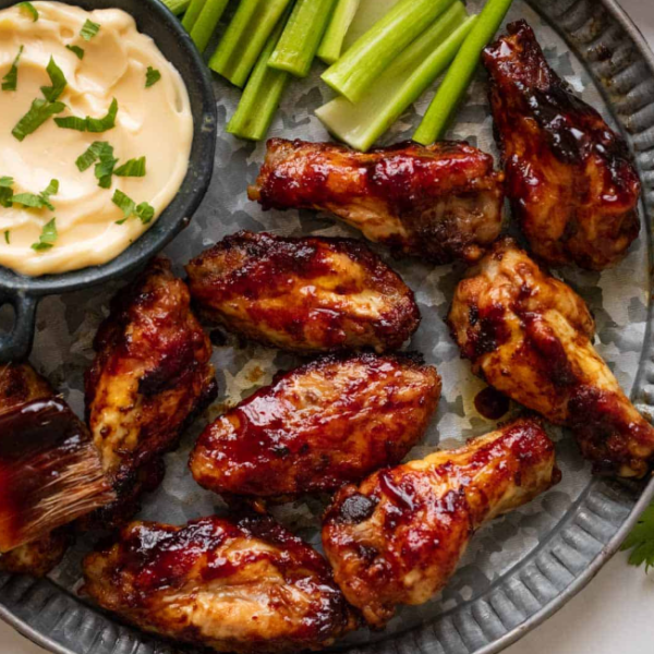 Spicy BBQ Chicken Wings
