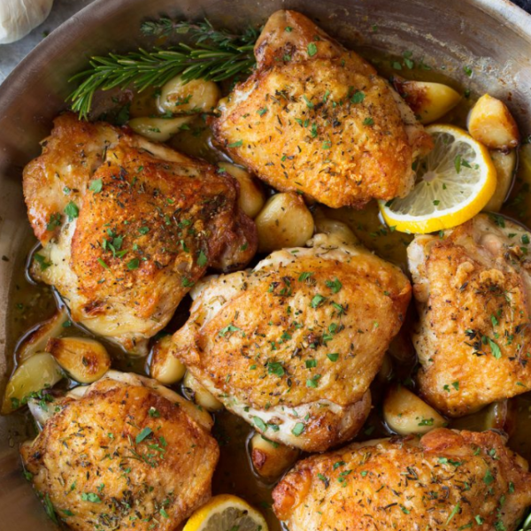 Garlic Herb Roasted Chicken